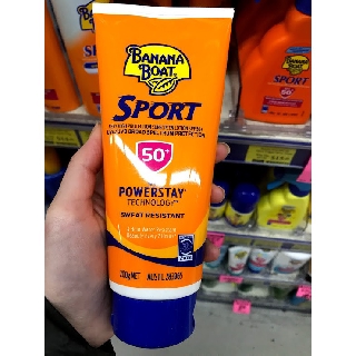 Kem chống nắng Banana Boat SPF 50+ Sport 200ml [Hàng Úc- đủ bill]