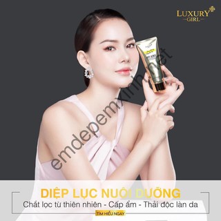 Sữa Rửa Mặt Diệp Lục Thải Độc LUXURY GIRL 100ml