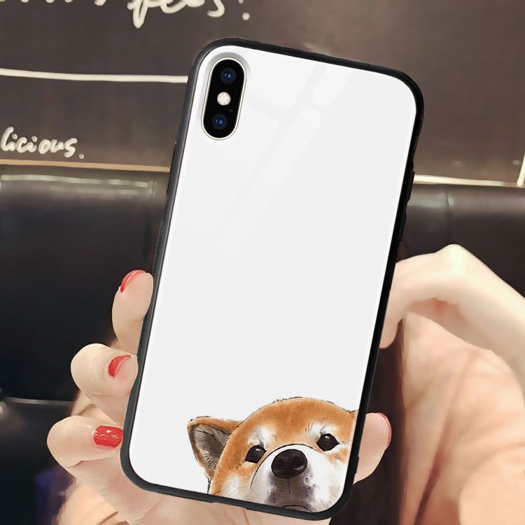 Ốp kính iphone shiba cuốn hút imacc cho iphone 12/11/pro max/6/6s/7/8 plus/xr/x/xs max/mini/se 2020