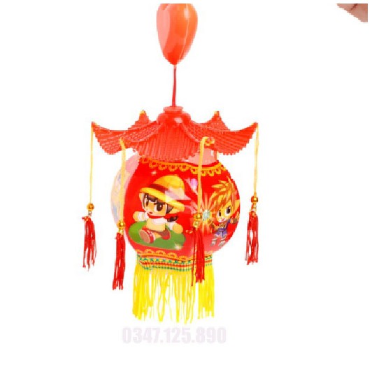 Đèn lồng trung thu mái đình loại nhỏ