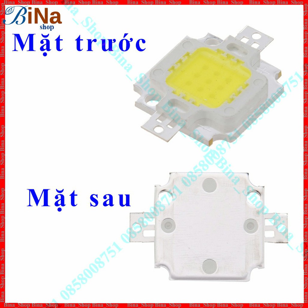 Chip Led 5W DC 12V trắng/vàng (tự chọn)