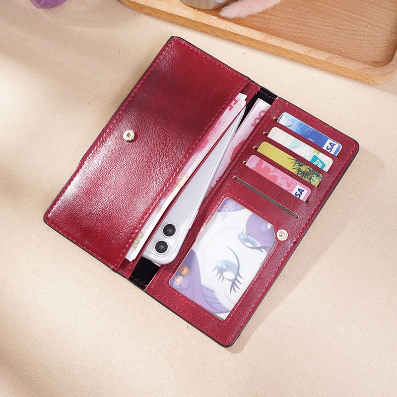 Ví dài siêu mỏng đa năng IELGY phong cách Hàn Quốc cho nữ