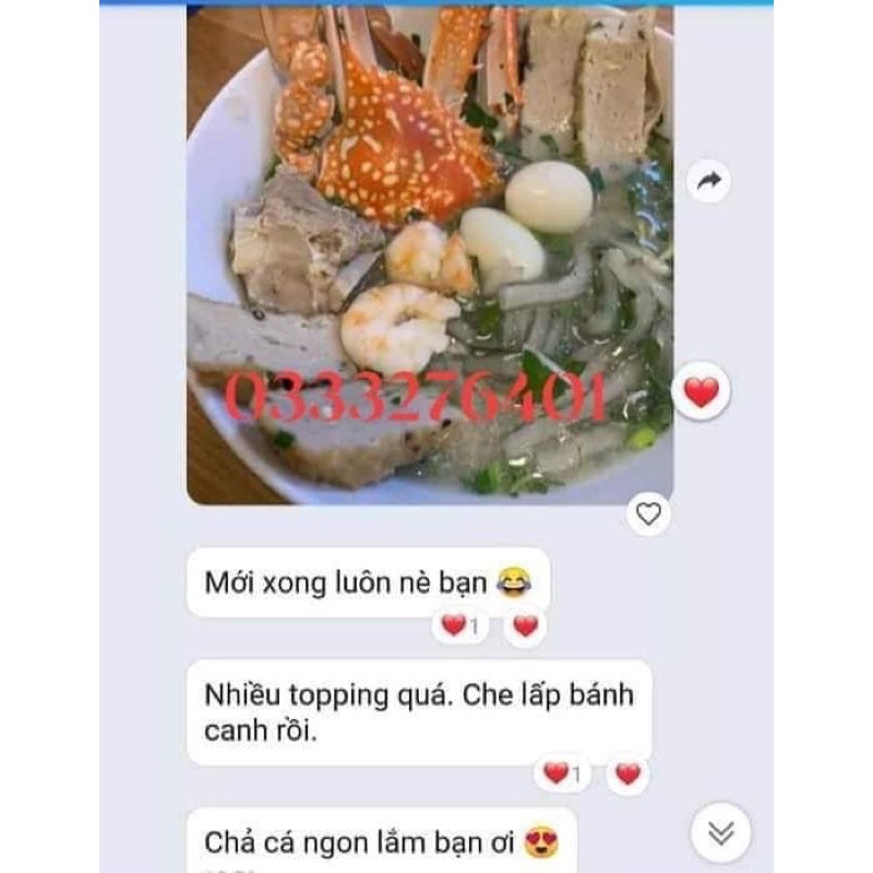 [Hình thật+Video]🎁1KG Bánh canh bột lọc Huế dai dẻo(chỉ ship Tp.HCM)