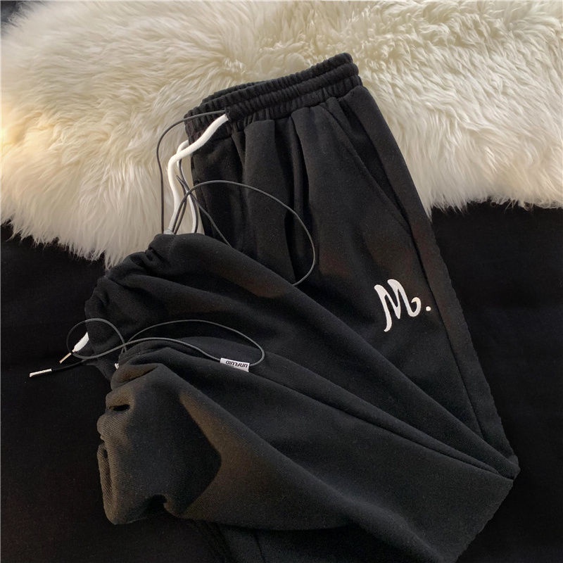 NRVP Quần thể thao ống rộng phong cách Hàn Quốc chất lượng cao dành cho nữ 2022