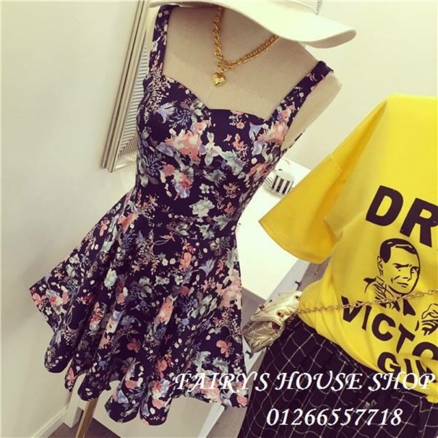 Đầm vintage hoa thanh lịch ❤️