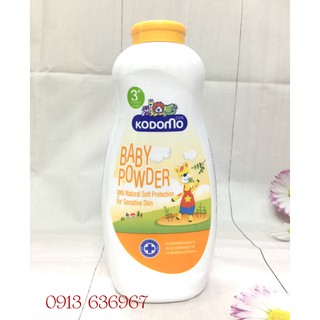 Phấn rôm trẻ em Kodomo Natural Soft 180g | phấn ngừa côn trùng