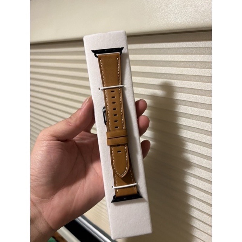 Dây đeo đồng hồ AP Watch S1/S2/S3/S4/S5/S6/S7/S8 - 38/40/41mm, 42/44/45mm Da Genuine Leather Watchband i.Value Cam