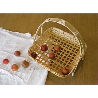 Kệ tre, khay mẹt tre đan 1 tầng