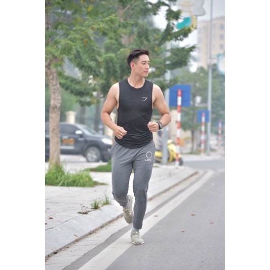 ÁO TANKTOP NAM GYMSHARK VẢI THUN LẠNH MÁT