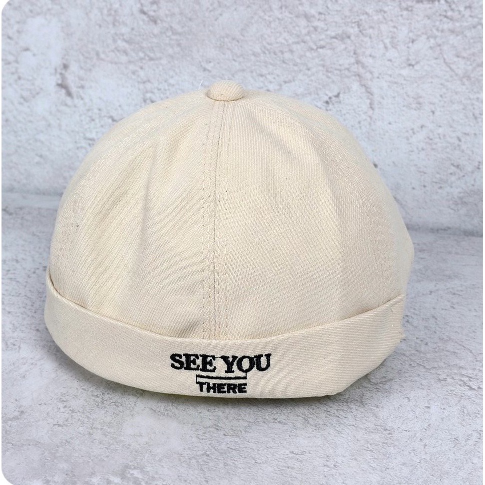 Nón Beanie Vành Tròn Mũ Tròn Miki Hat Thêu Chữ See You 404 Phong Cách Hiphop Ulzzang Form Unisex Nam Nữ