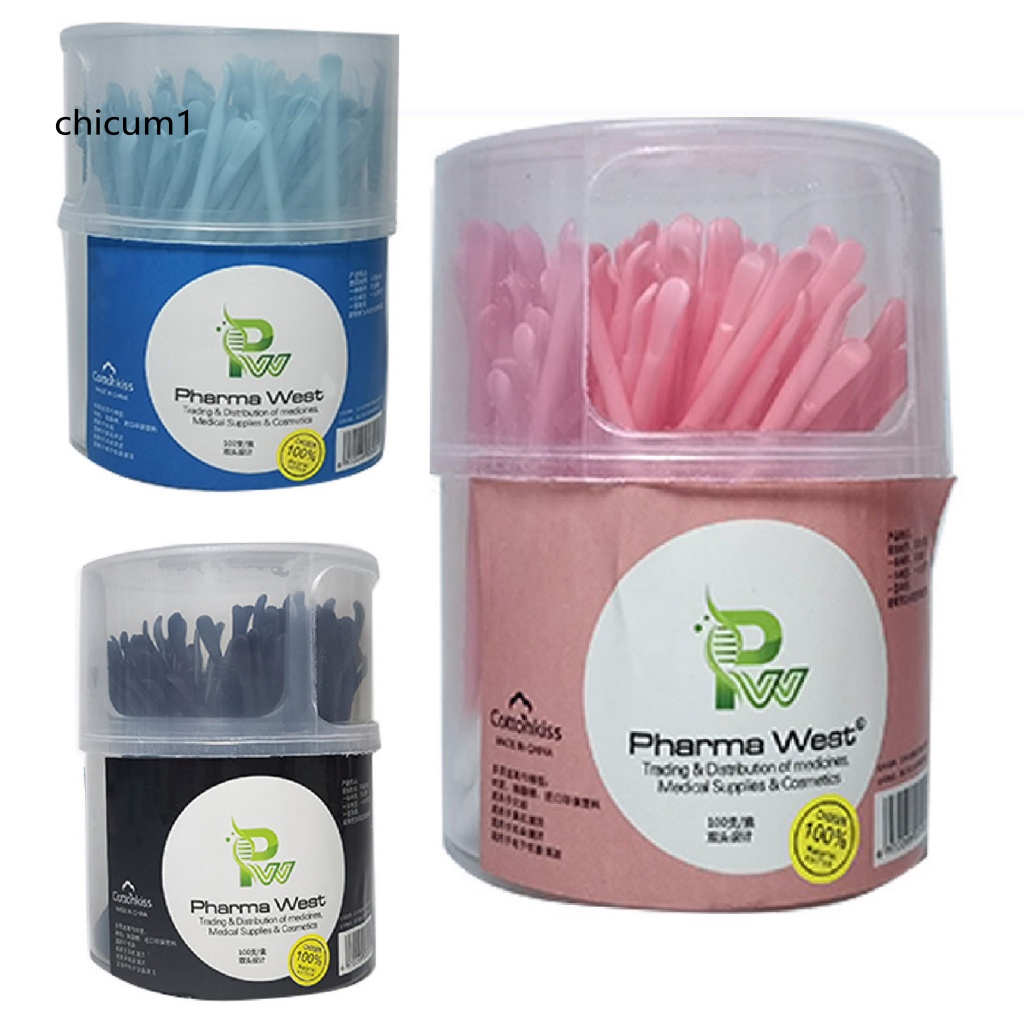 Set 100 Bông Cotton Lấy Ráy Tai Thân Thiện Với Da