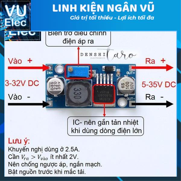 Module BOOST DC-DC XL6009 5-35V