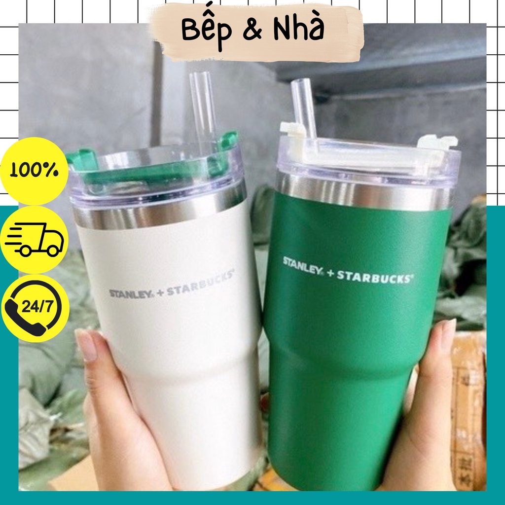 [FREESHIP] Ly giữ nhiệt starbucks inox 304 hàng cao cấp dung tích 600ml, Cốc giữ nhiệt đến 6 tiếng