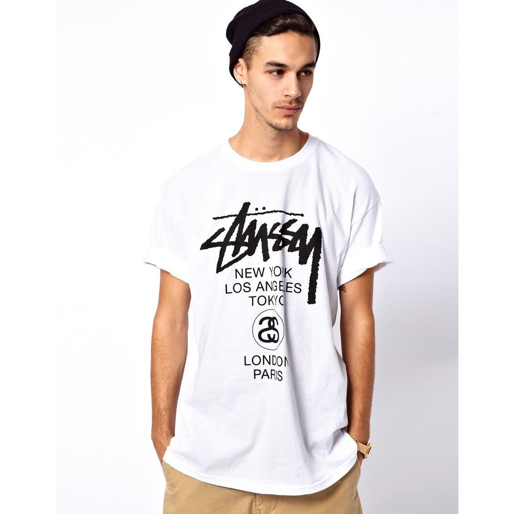 COMBO 3 NÓN TAI BÈO STUSSY TẶNG 1 ÁO THUN STUSSY