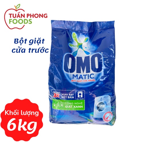 Bột giặt OMO matic cửa trước 6kg