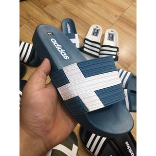 Dép quai ngang adidas sọc ngang - phụ kiện nam nữ 🔥