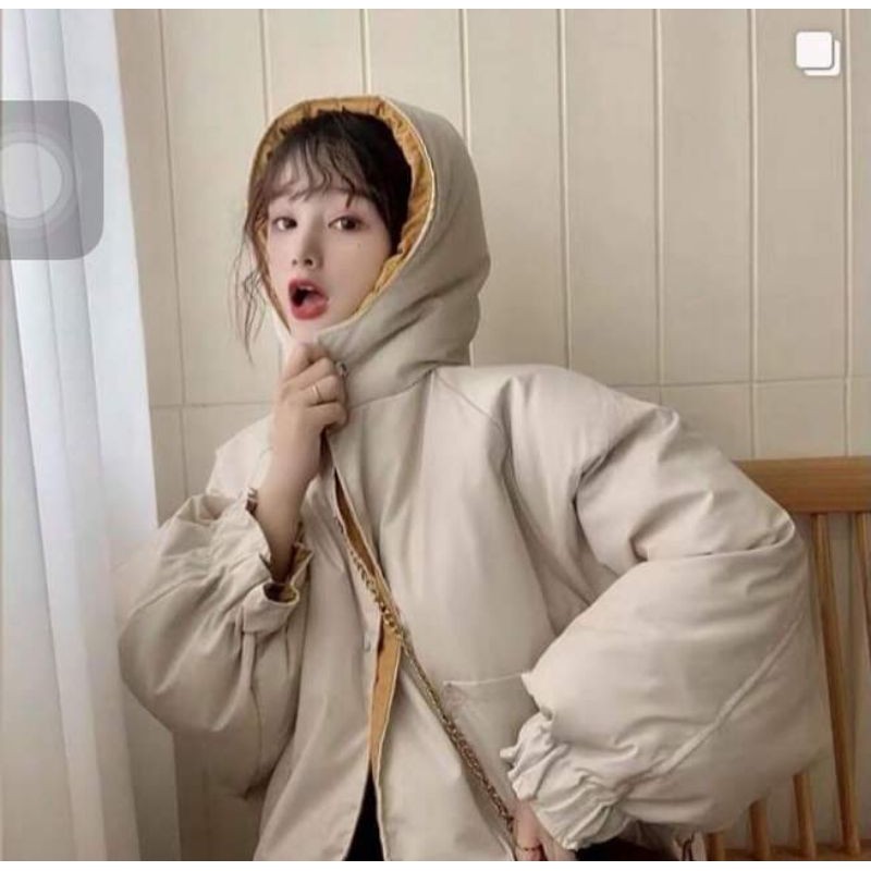 [ TAOBAO] Áo phao siêu cute mặc được hai mặt