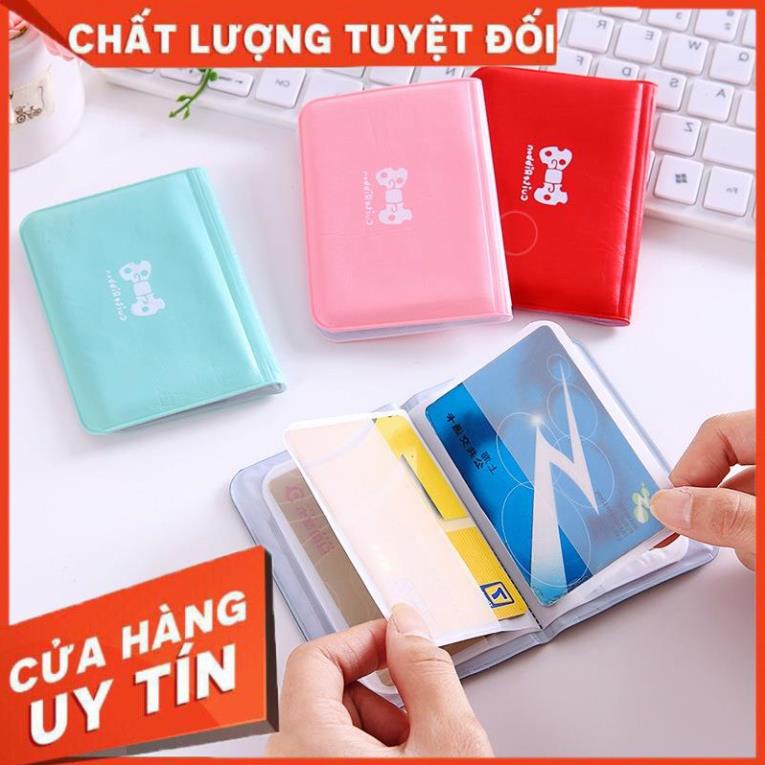 (Video Clip)  Ví Đựng Thẻ Xe Buýt KIỂU HÌNH NƠ Dễ Thương, Thẻ Ngân Hàng, Name Card - Bóp Để Thẻ, Nhỏ Gọn Dễ Dàng Bỏ Túi