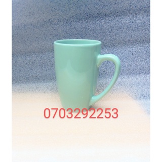 combo 2 ly sứ pastel màu xanh ngọc