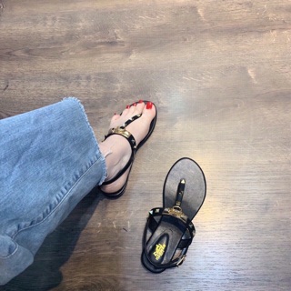 Sandal kẹp hm đinh full màu