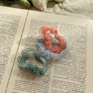 Dây buộc tóc💗Chun buộc tóc Scrunchies Mini ( giao màu Ngẫu nhiên)