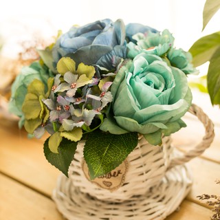 [Order] Hoa lụa lẵng mây