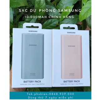 Sạc dự phòng samsung 10.000mah