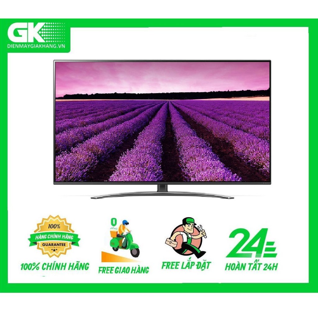 MIỄN PHÍ CÔNG LẮP ĐẶT - 49SM8100 Smart Tivi LG 4K 49 inch 49SM8100PTA