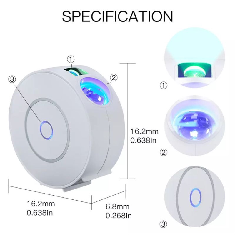 Tuya Wifi) Bầu trời ngàn sao Wifi Tuya, ra lệnh giọng nói Google &amp; Alexa