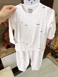 Bộ dài tay Avaler vải petit