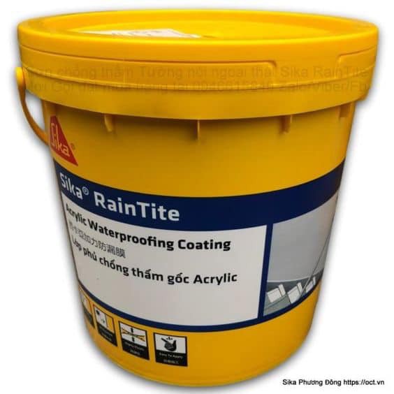 Sika RainTite 20kg/thùng Chất chống thấm gốc Acrylic