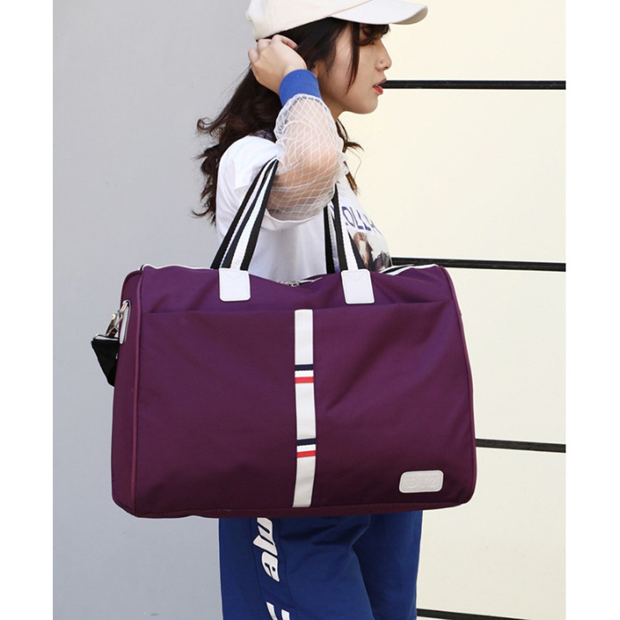 Túi trống du lịch đi tập Túi trống du lịch đi tập gym tập yoga chất liệu vải dù 2 lớp cao cấp size 48cm TT003