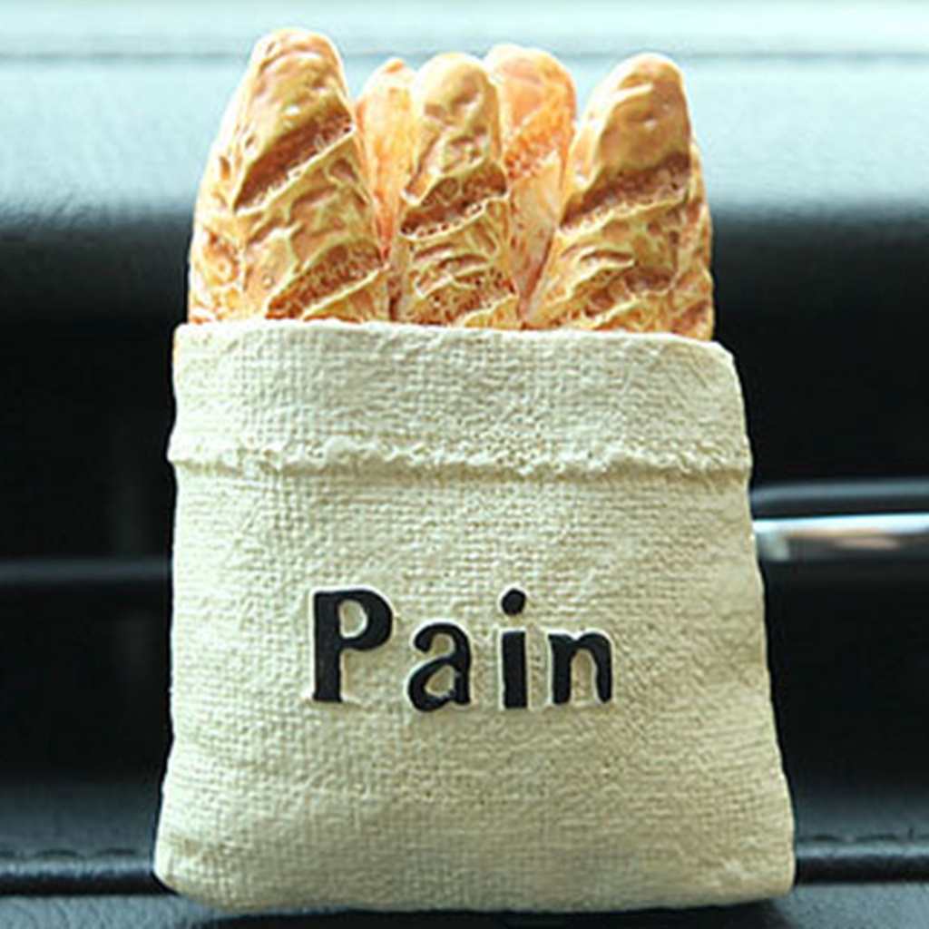 Bánh Mì Cà Chua Giả Bằng Nhựa Resin Sống Động Chống Thấm Nước Dùng Trang Trí Nhà Cửa