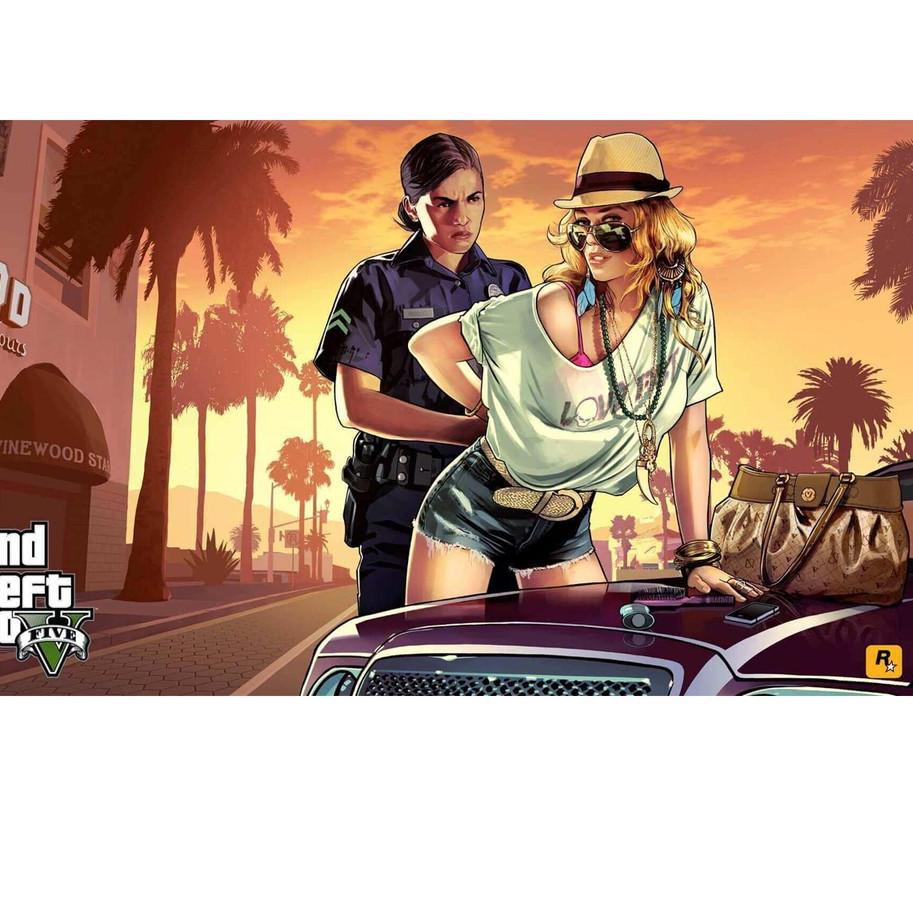 Mô Hình Xe Đồ Chơi Gta V1.52 Build 1.0.2189 - Grand Theft Auto 5 - Dvd Pc Qlt...