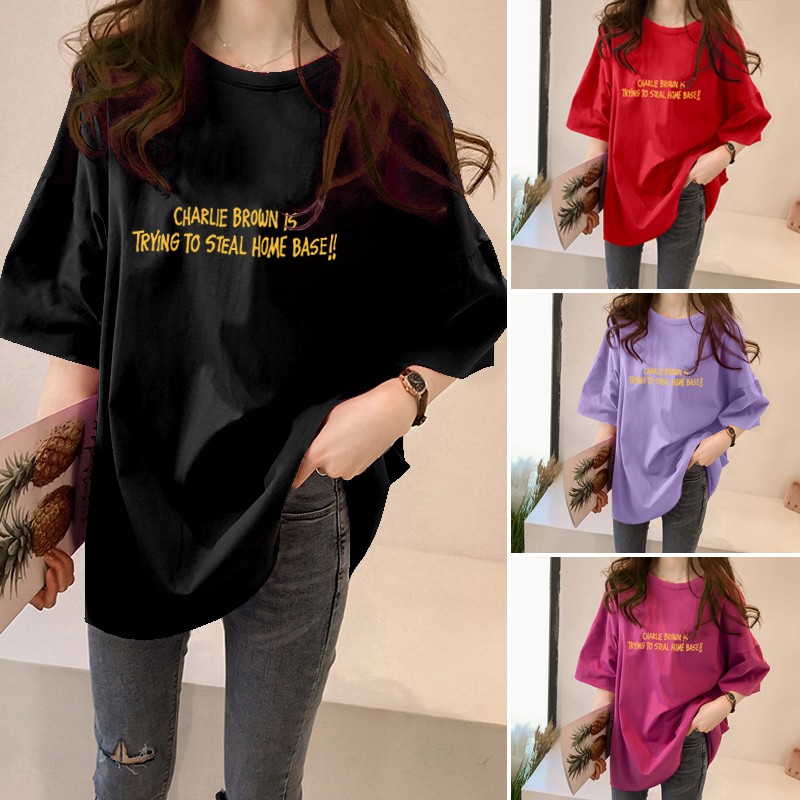 Áo Thun Tay Ngắn Dáng Rộng Plus Size 5xl Mùa Hè 2021