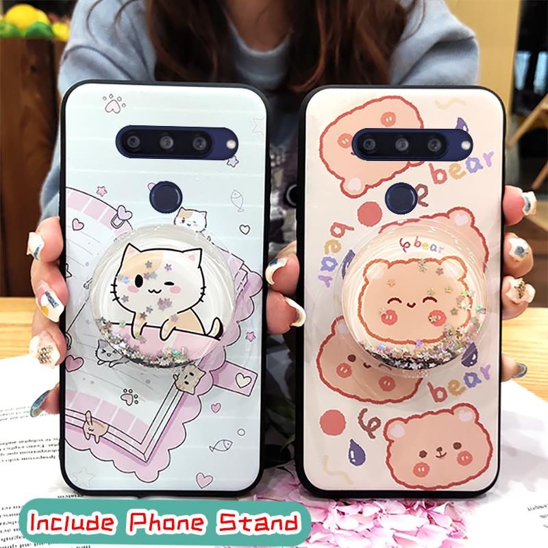 Ốp Lưng Silicon Kiểu Dáng Xinh Xắn Dễ Thương Dành Cho Lg V40