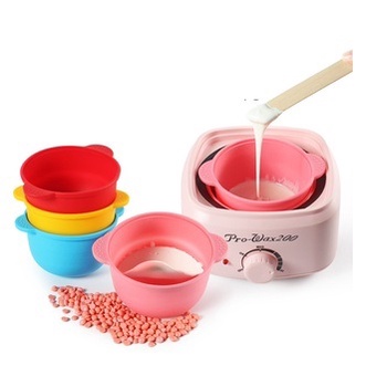 Set wax lông + chén sáp + que sáp tiện ích