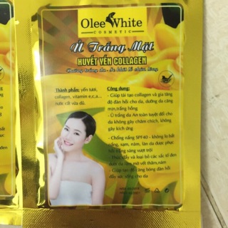 Ủ trắng mặt huyết yến