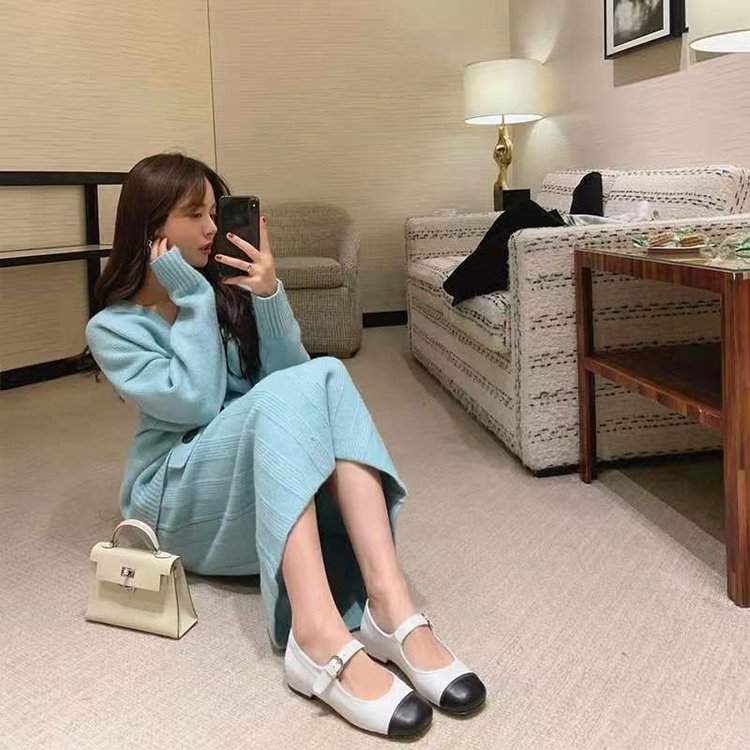 [ Mã 66CBSALE giảm 30K đơn 200K] Giày Búp Bê Nữ Đế Bằng Thiết Kế Cổ Điển Duyên Đáng Thanh Lịch | BigBuy360 - bigbuy360.vn