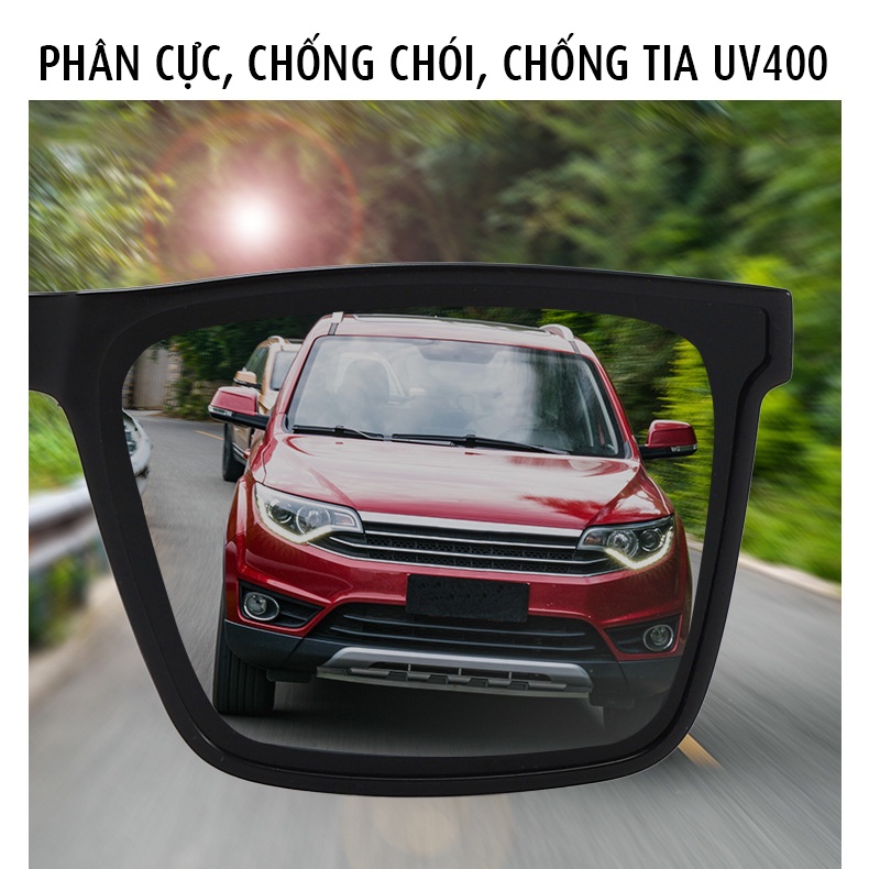 Mắt kính nam, phân cực polarized chống chói, chống tia UV400 - MK2203