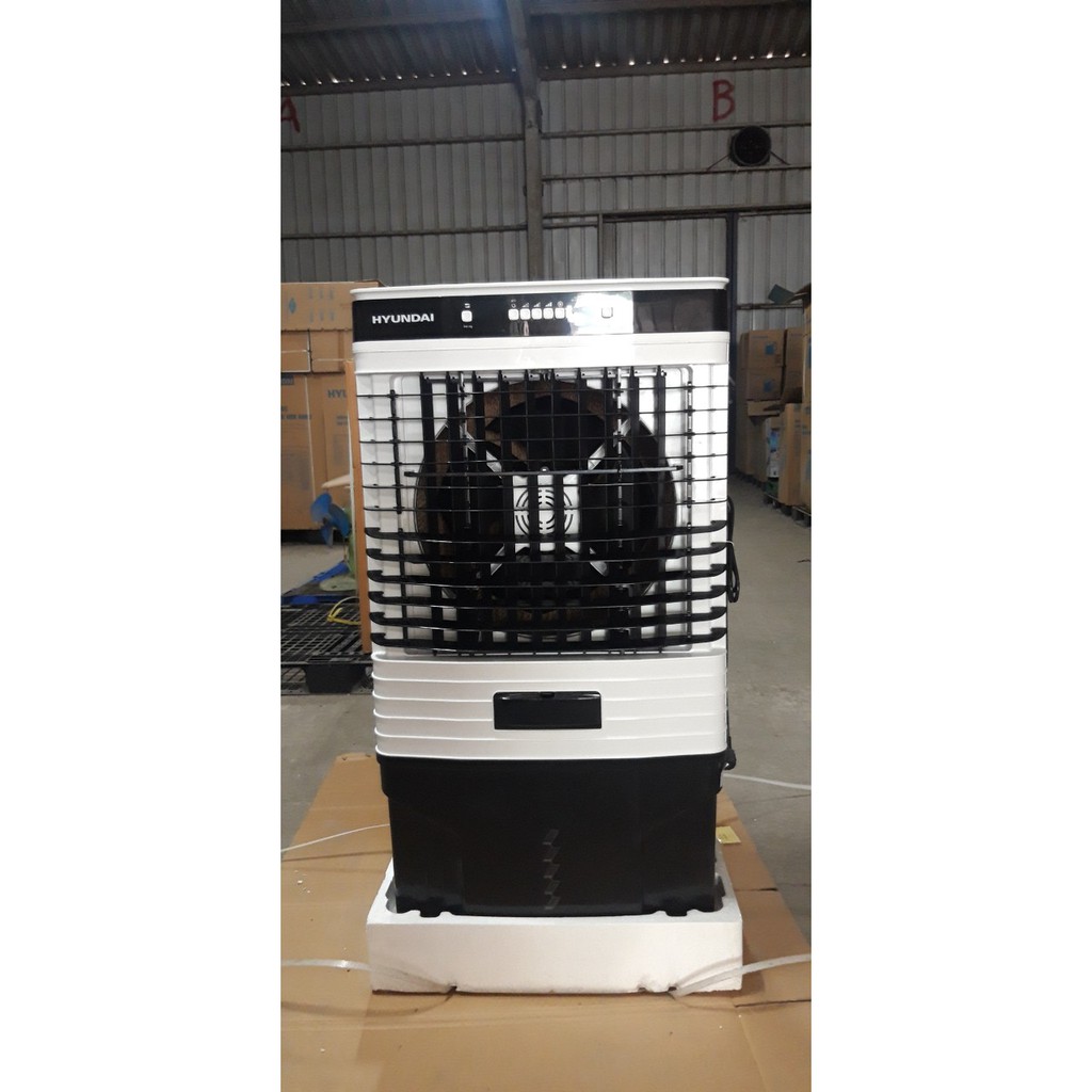 Quạt Điều Hoà Hơi Nước Đại  Hyundai Hàn Quốc HDE 6080R 80L 240W Làm Mát 70m2 Lưu Lượng Gió 10.000m3