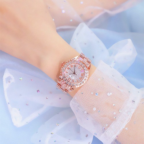 [Mã FAMAYFA2 giảm 10K đơn 50K] [QUÁ ĐẸP] ĐỒNG HỒ NỮ DÂY KIM LOẠI LUOBOS MẶT KIM CƯƠNG ĐÍNH NGỌC PHONG CÁCH HÀN QUỐC | BigBuy360 - bigbuy360.vn