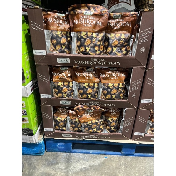 Mẫu Mới NẤM ĐÔNG CÔ SẤY GIÒN ÚC 300g