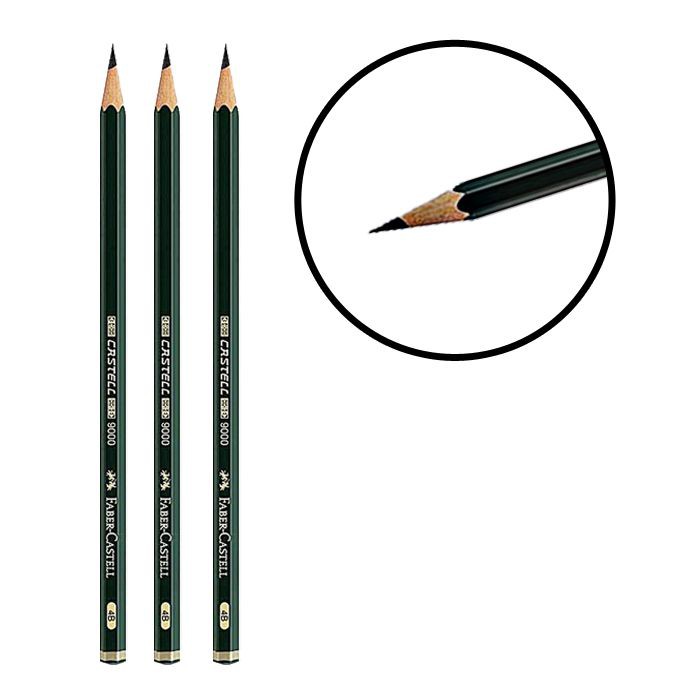 BÚT CHÌ PHÁC THẢO CAO CẤP FABER CASTELL (CHỌN NÉT TỪ HB-8B)