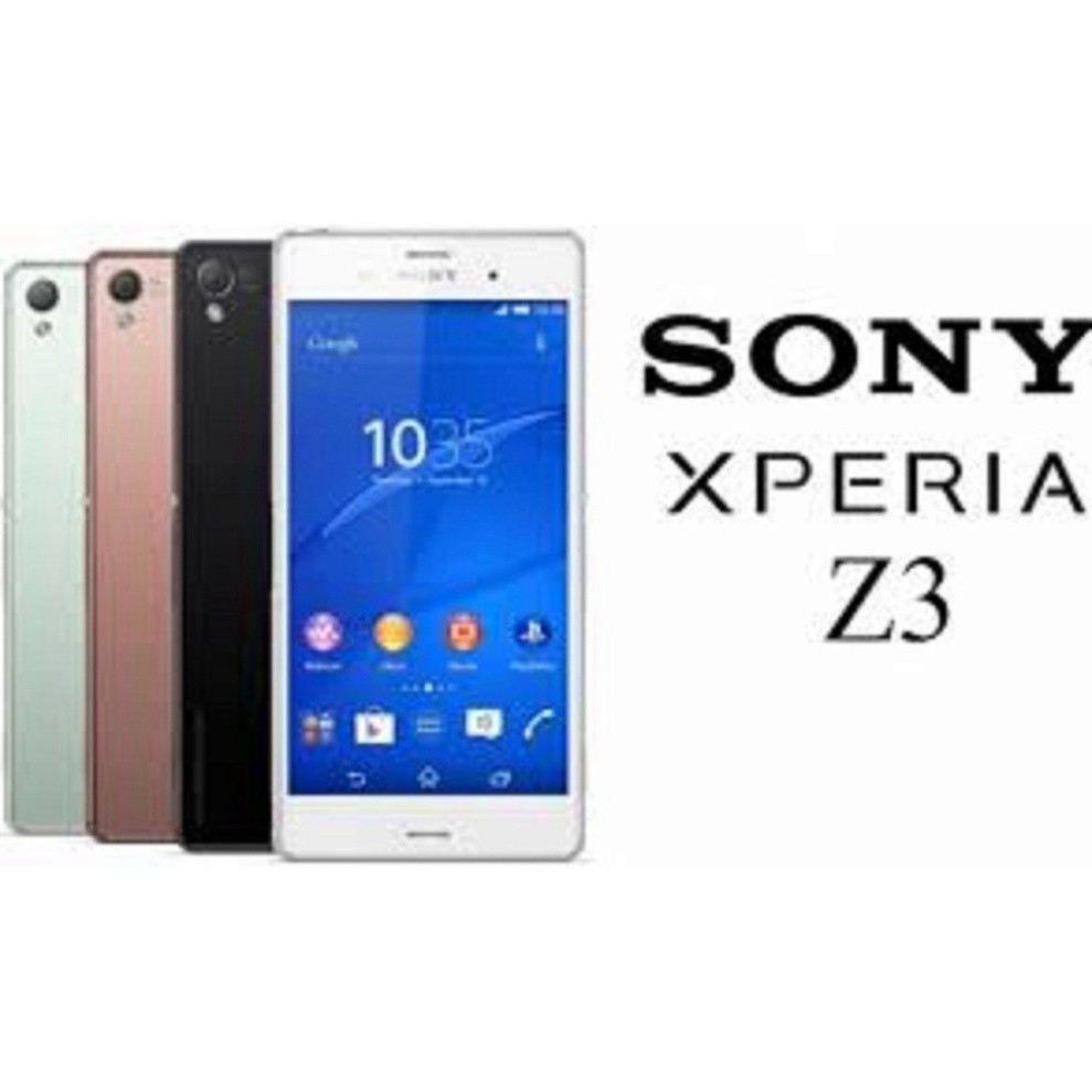 GIÁ SẬP SÀN điện thoại Sony Xperia Z3 ram 3G/32G mới - Chơi PUBG/LIÊN QUÂN mượt GIÁ SẬP SÀN