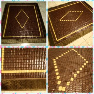Chiếu trúc nâu đen 1m6x2m . sản phẩm đẹp hơn hình nha