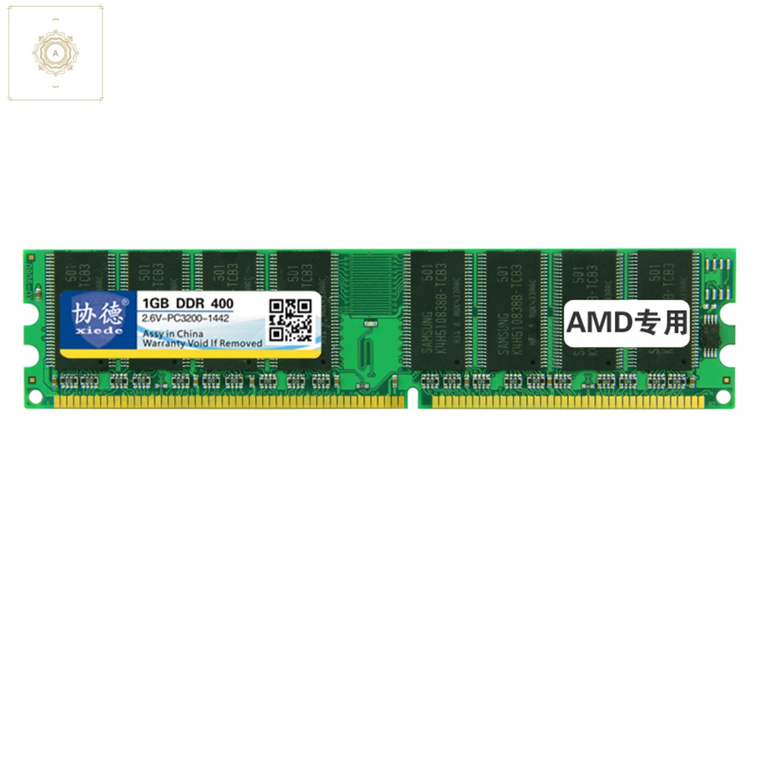 Ram Ddr 400 1gb Pc-3200 Ddr1 184pin Dimm 400mhz Cho Amd X004