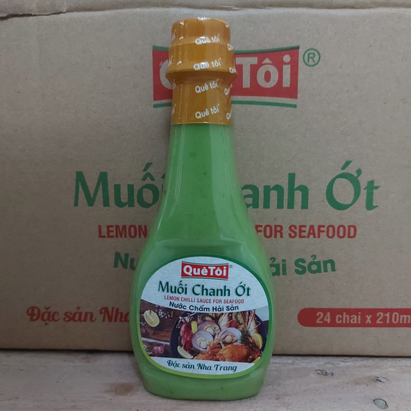 Muối ớt xanh Quê Tôi 210ml