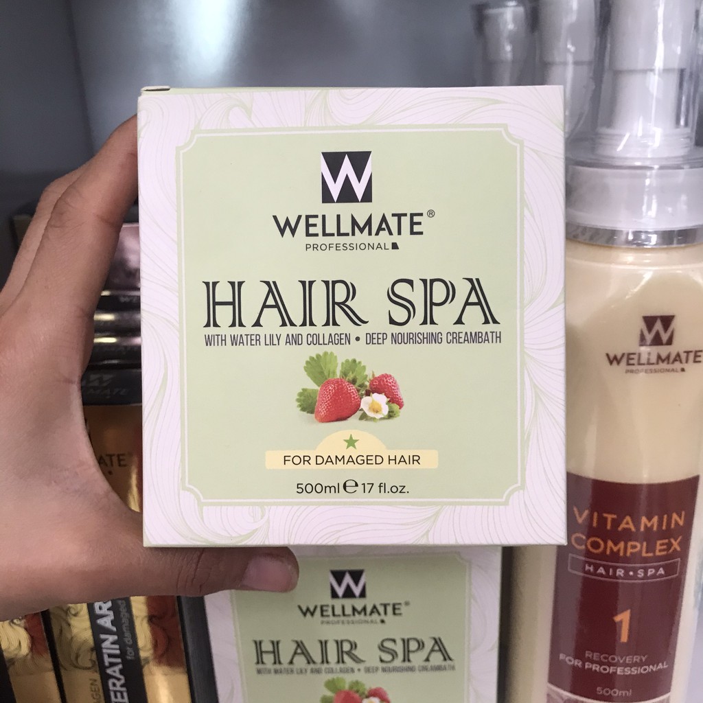 HẤP DẦU PHỤC HỒI TÓC COLLAGEN WELLMATE SIÊU MỀM MƯỢT