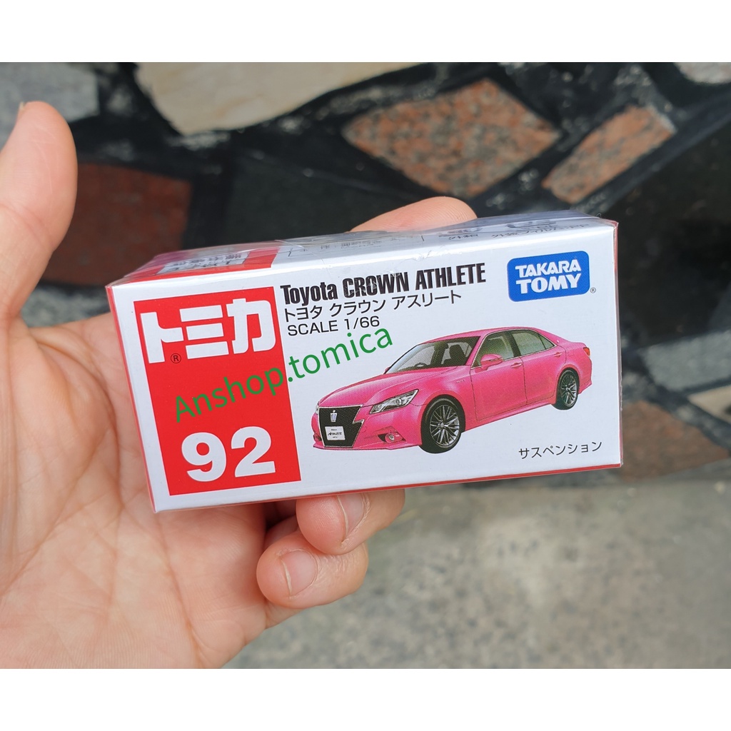 Mô hình xe Toyota màu hồng tomica Nhật Bản No92